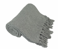 Value Set Of 6 Solid Color Cotton Yoga Blankets #17